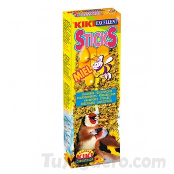KIKI STICKS HONEY GOLDFINCHES 60gr KIKI STICKS HONEY GOLDFINCHES 60gr